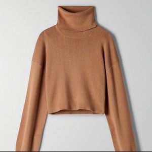 Aritzia Wilfred Rebecca Cropped Sweater